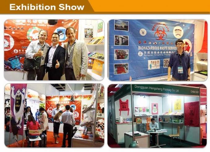 Tovaglia sanguinosa eliminabile su misura del LDPE Handprint per Halloween 8