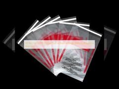 Sacchetti autoadesivi in plastica LDPE da 40 micron con avvertenza di soffocamento