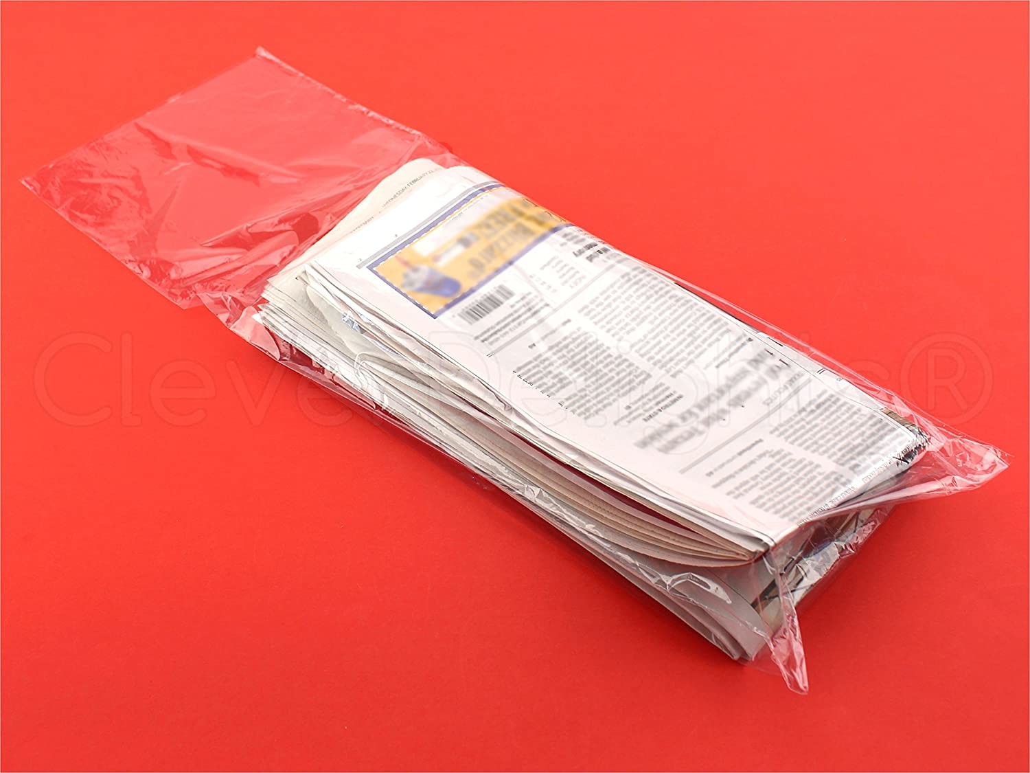 Borse di plastica del giornale dello SGS