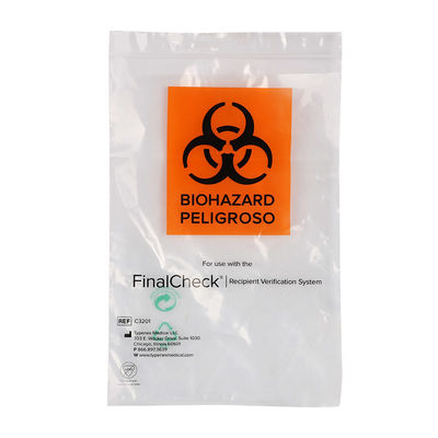 Borsa a chiusura a cerniera resistente e priva di BPA per prestazioni mediche e durature