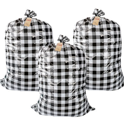 borse extra del regalo di Natale del LDPE di pollice di 36x56 36x44 grandi