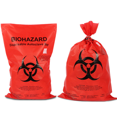 Le borse residue rischiose biologicamente dell'HDPE con rotocalcografia personalizzano la dimensione
