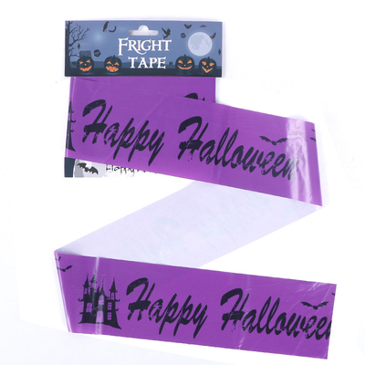 Insegna di cautela del LDPE del partito del nastro 0.04mm di spavento di ISO9001 Halloween